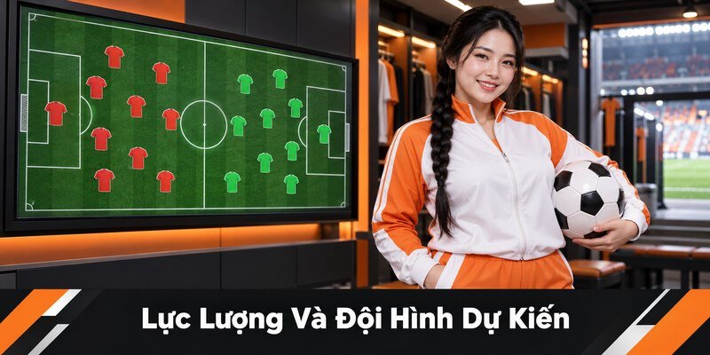Lực Lượng Và Đội Hình Dự Kiến
