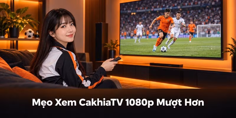 Mẹo Xem CakhiaTV 1080p Mượt Hơn