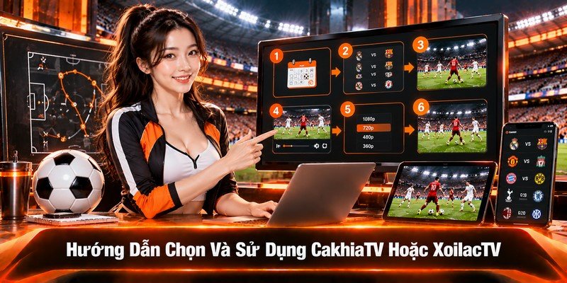 Hướng Dẫn Chọn Và Sử Dụng CakhiaTV Hoặc XoilacTV